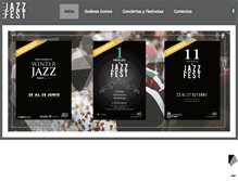 Tablet Screenshot of chilejazzfest.com